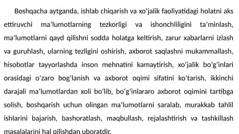 Lokal avtomatlashtirilgan boshqarish tizimlarining funksiyalari 4