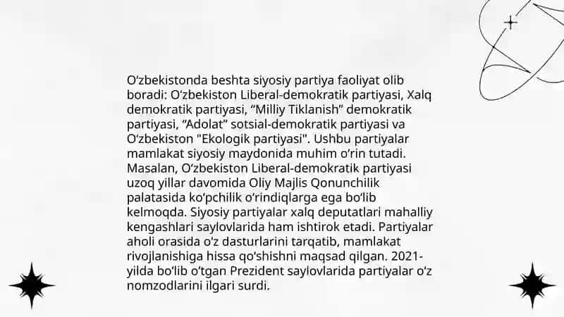 Mustaqillika erishish arafasida O'Zbekistondagi ijtimoiy siyosiy jarayonlar 4