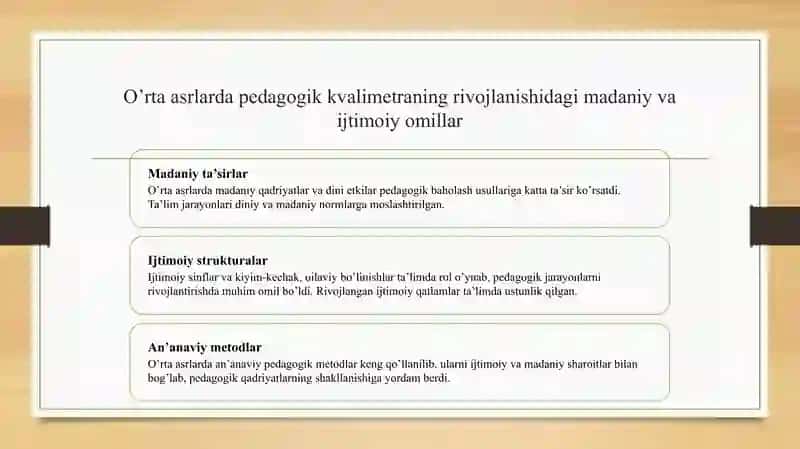 Antik va o'rta asrlarda pedagogik kvalimetriya 4