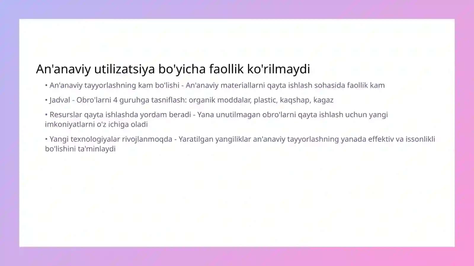 Polimerlarni qayta ishlash va barqarorlik 4
