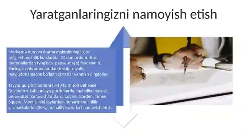 Qoʼgʼirchoq teatri personajlarini yasash orqali badiiy qobiliyatlari 4