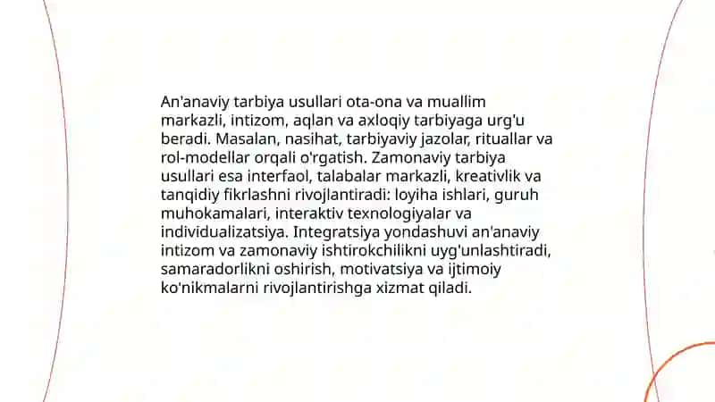 TARBIYA METOD VA VOSITALARI 4