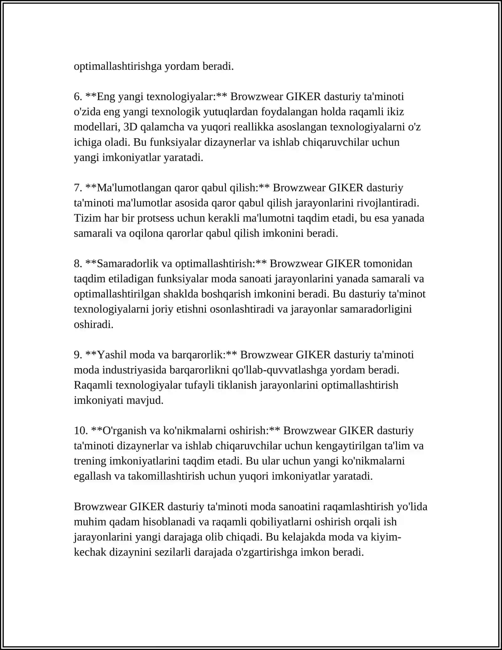 BROWZWEAR GIKER 4