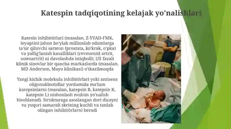 Katepsinlar va ularning klinik ahamiyati 4