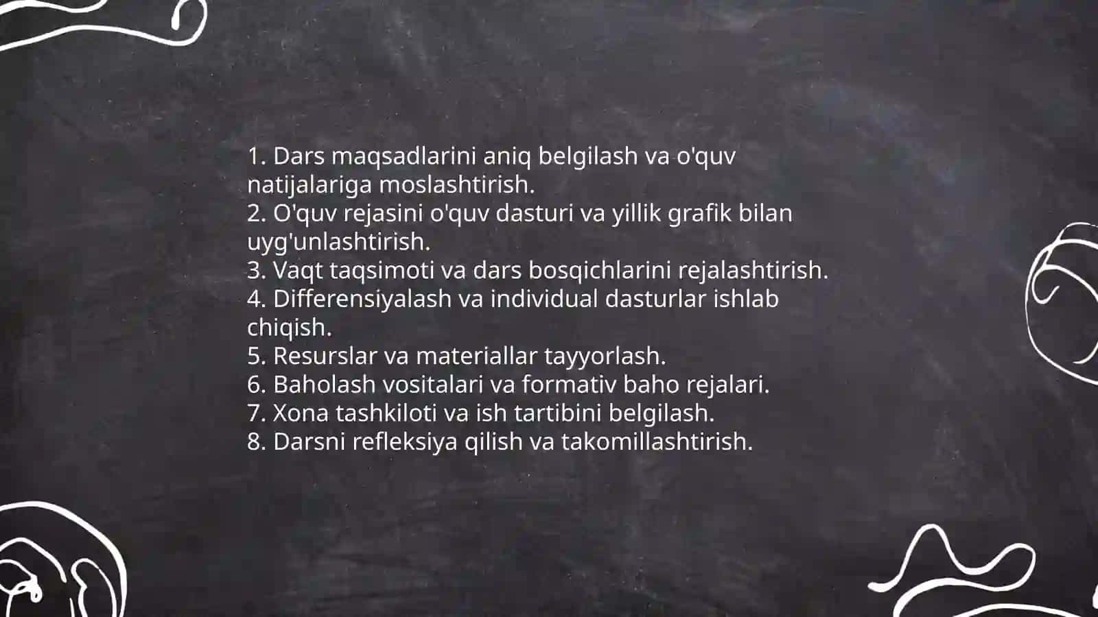 Boshlang'ich sinf o'qtuvchisi boshqaruv kopentensiyasi 4