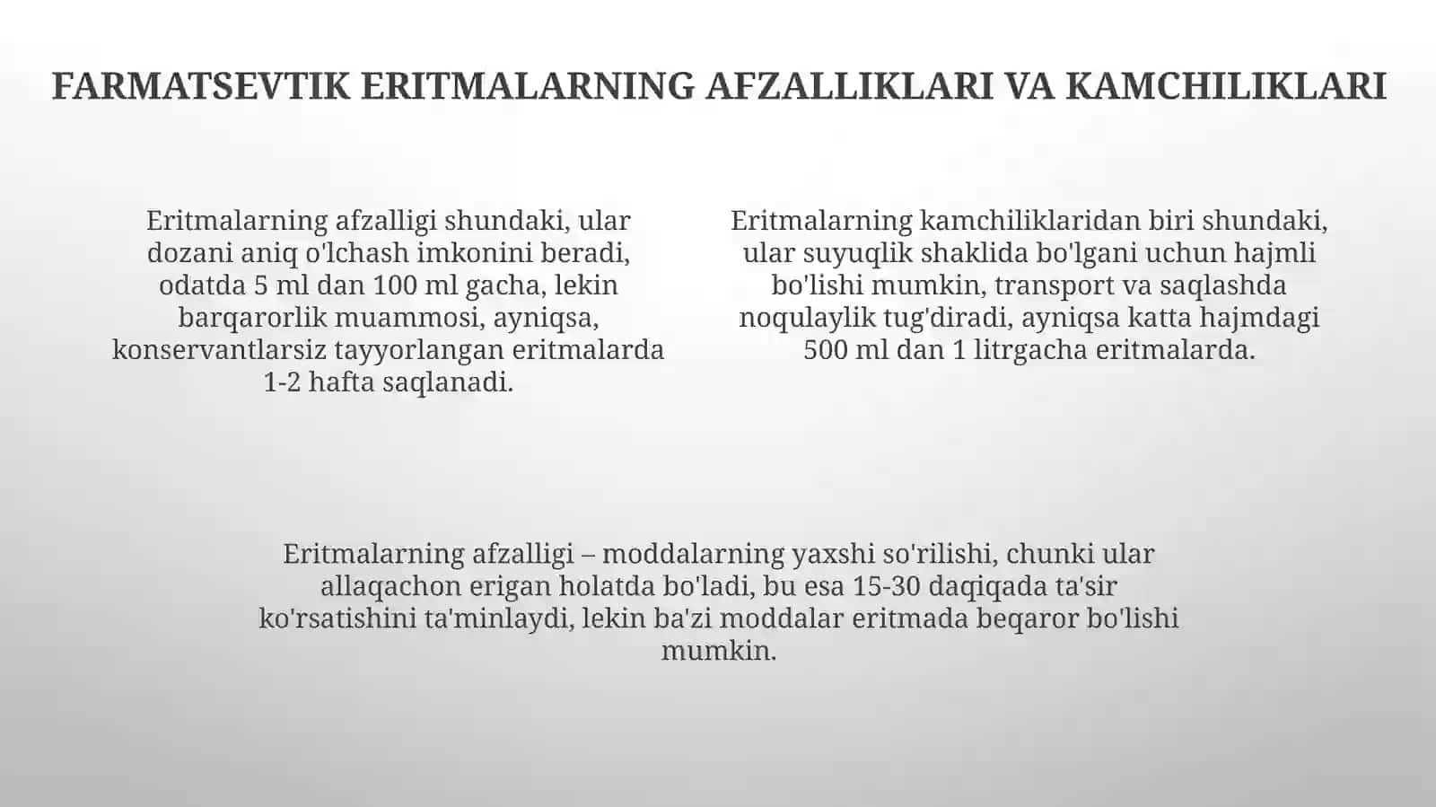 Farmatsevtikeritmalar.Qiyomlar.Xushbo'ysuvlar.Efirmoylari 4