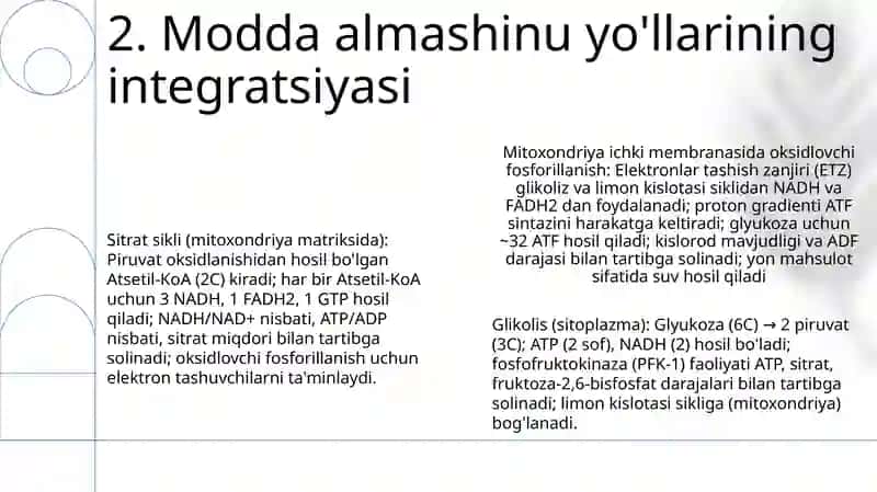 Moddalar almashinuvining boshqarilishi 4