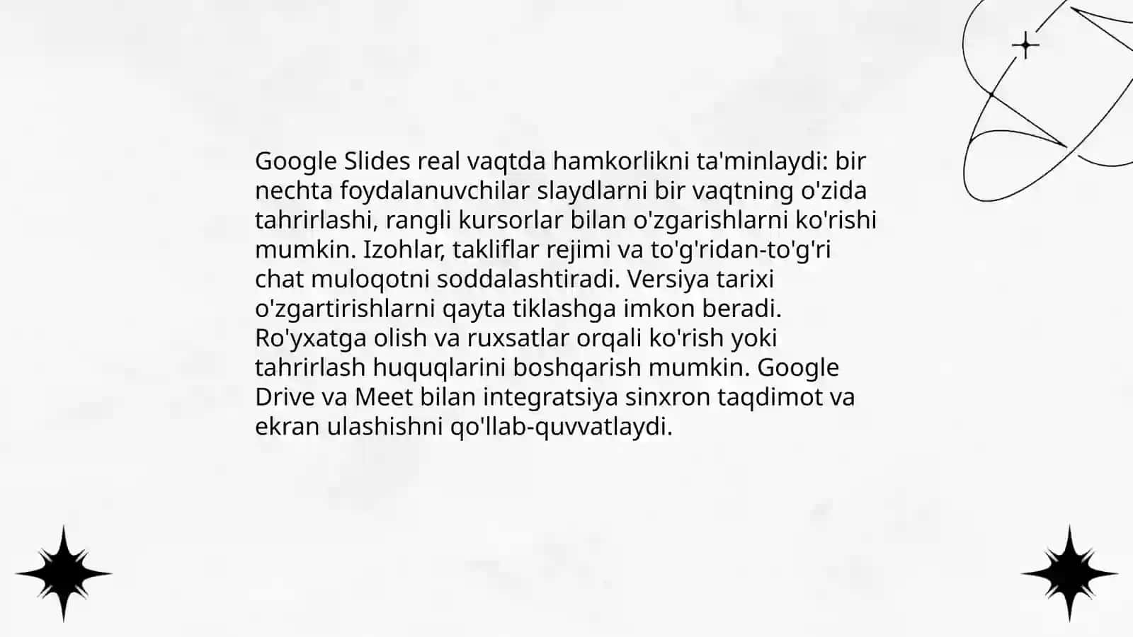 Taqdimot yaratishning zamonaviy vositlari 4