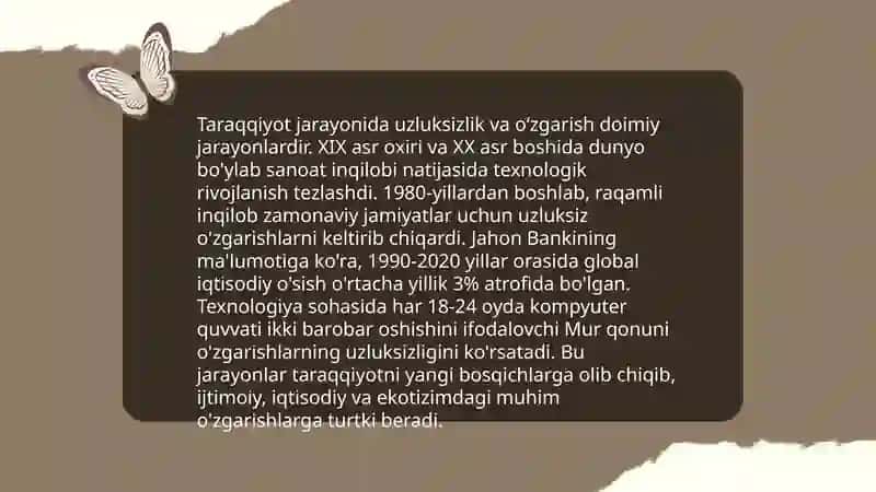 Taraqqiyot psixologiyasi. Rivojlanishning uzluksizligi va oʻzgarishi 4