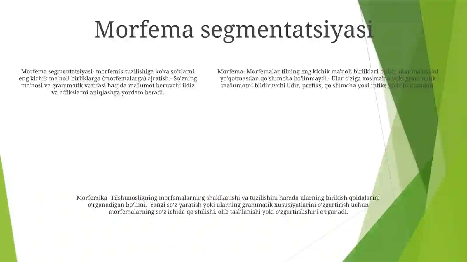 Morfema Va Morfemika Haqida Ma'Lumot 4