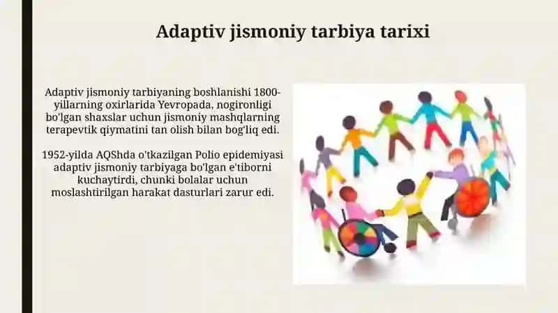 Adaptiv jismoniy tarbiya tushunchalari 4
