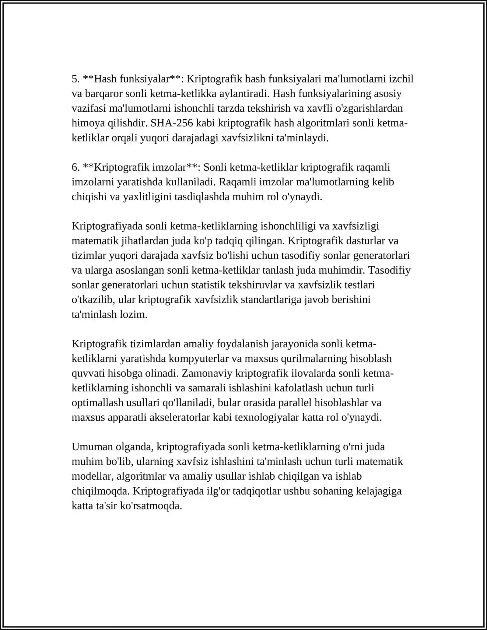 Kriptografiyada Sonli Ketma-Ketliklarning Tatbqii 4