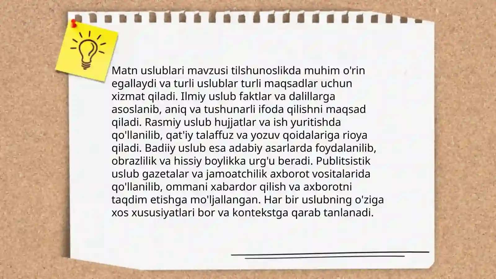 Matn uslublari va turlari 4