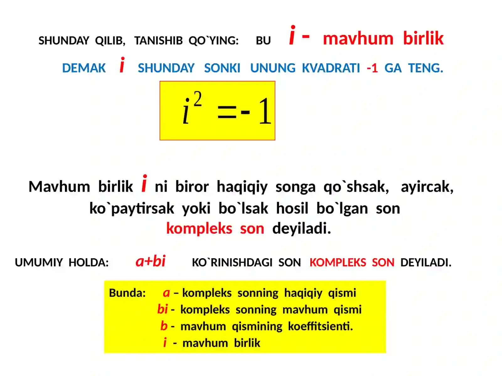 Matematikadagi tenglamalar 4