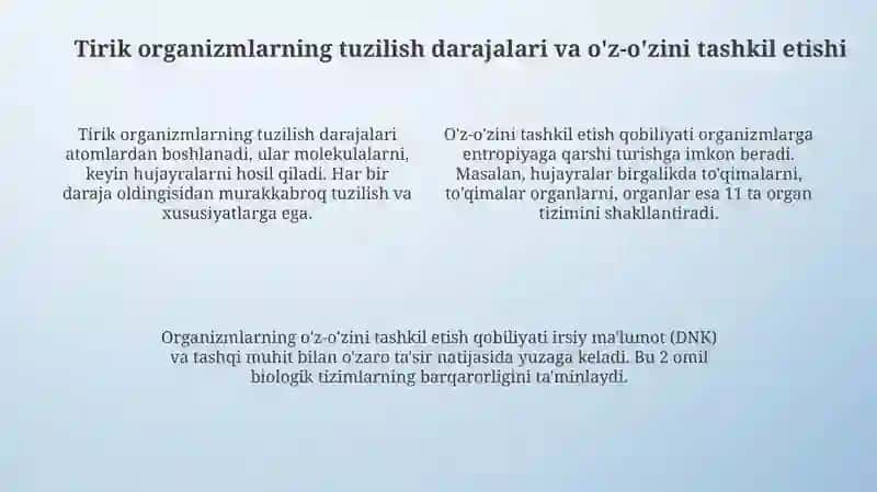 Tirik moddaning xususiyatlarivafunksiyalari 4