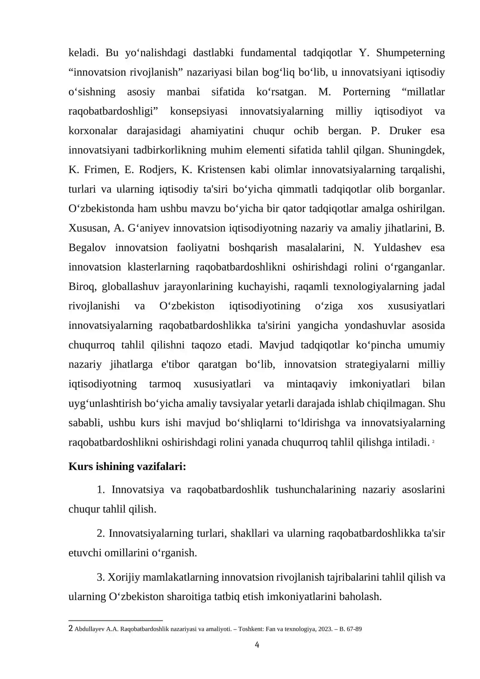 RAQOBATBARDOSHLIKNI OSHIRISHDA INNOVATSIYANING ROLI 4