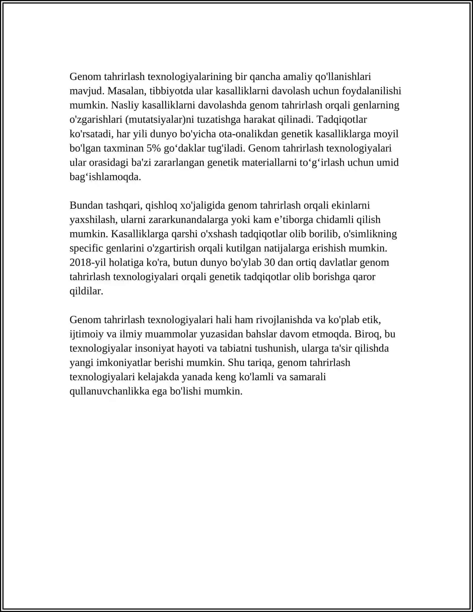 Genom tahrirlash texnologiyalari 4