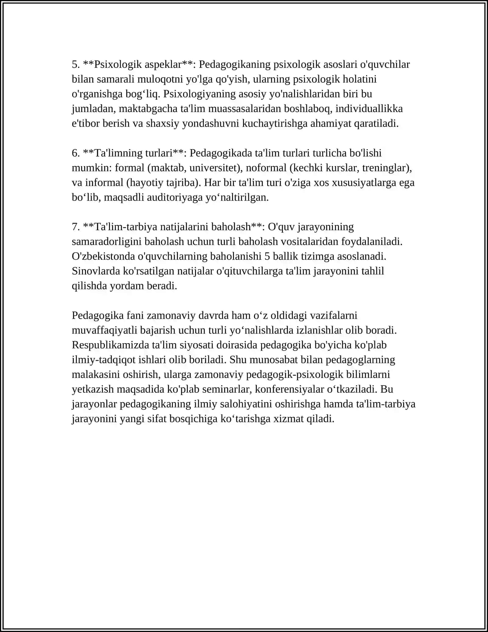 DAVOLASH PEDOGOKIKASINING ILMIY ASOSLARI 4