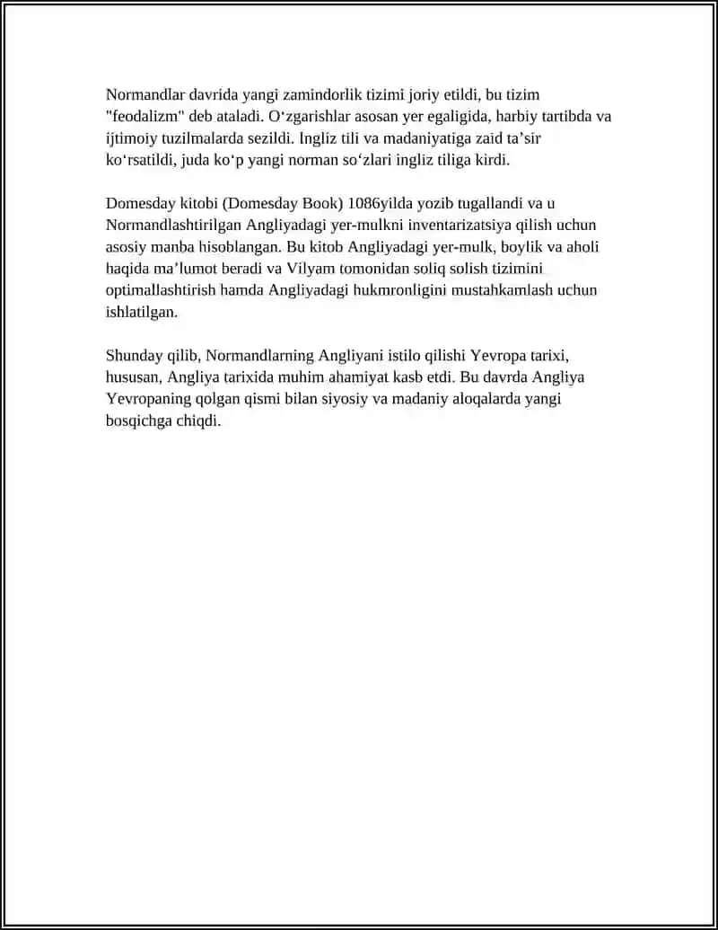 NORMANDLARNING ANGLIYANI ISTILO QILISHI 4