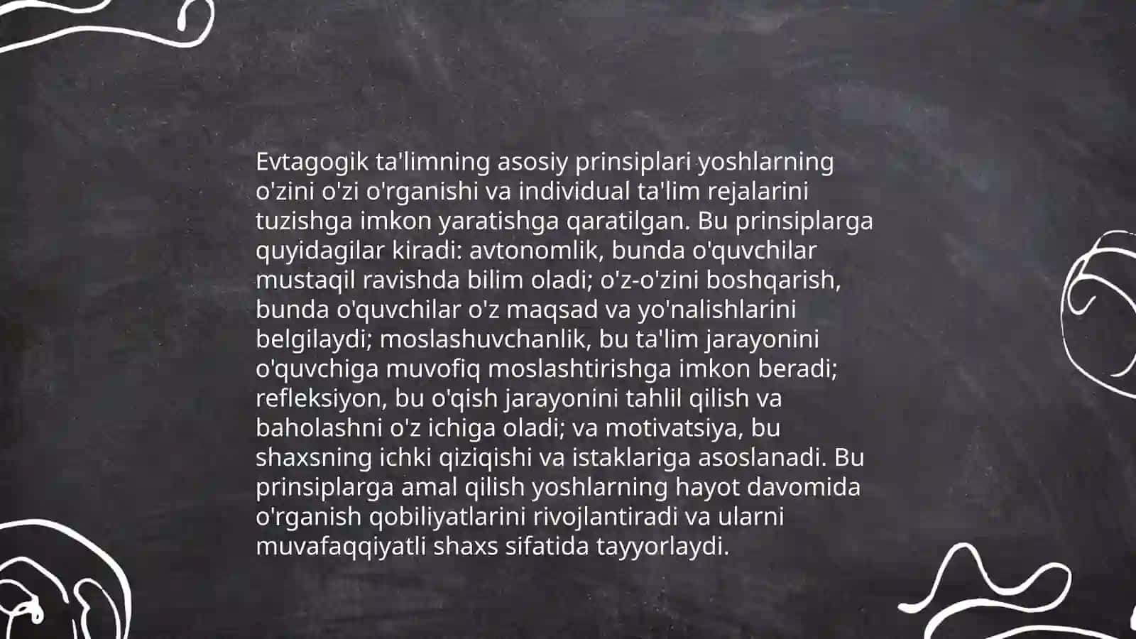 Evtagogik taʼlimga oʻtish va uning xususiyatlari 4