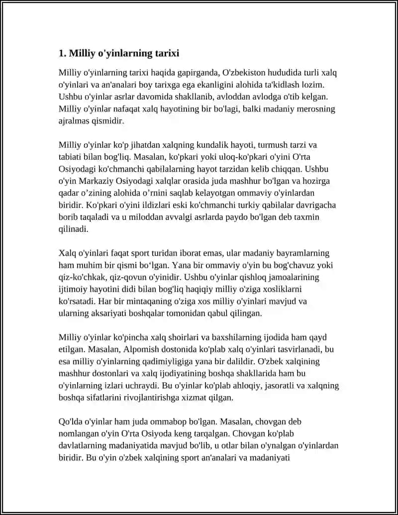 KATTA YOSHDAGI BOLALARGA BERILADIGAN MILLIY VA HARAKATLI O'YINLARNI O'RGATISH 4