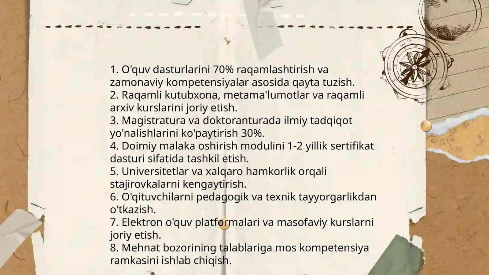 Oʻzbekiston Kutubxonashunoslik fanining rivojlanish istiqbollari 4