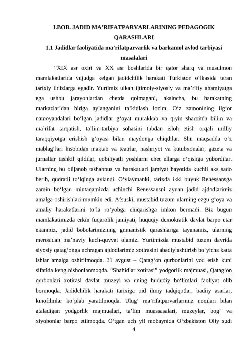 PEDAGOG FAOLIYATIDA JADID MA’RIFATPARVARLARINING MEROSIDAN FOYDALANISH 4