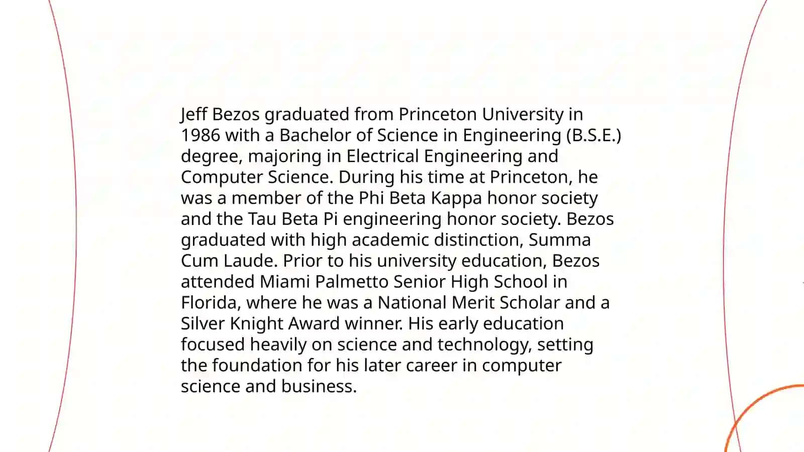 Jeff Bezos' Early Life 4