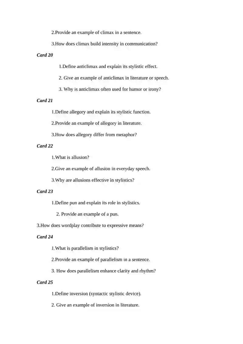Stylistics and Expressive Means 4