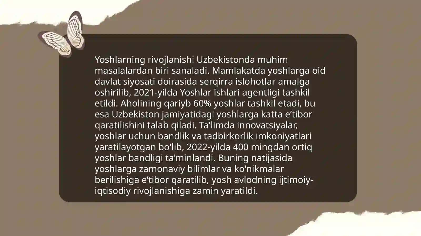 Ontogenizning yuvenil, yetuklik va kòpayish bosqichi 4