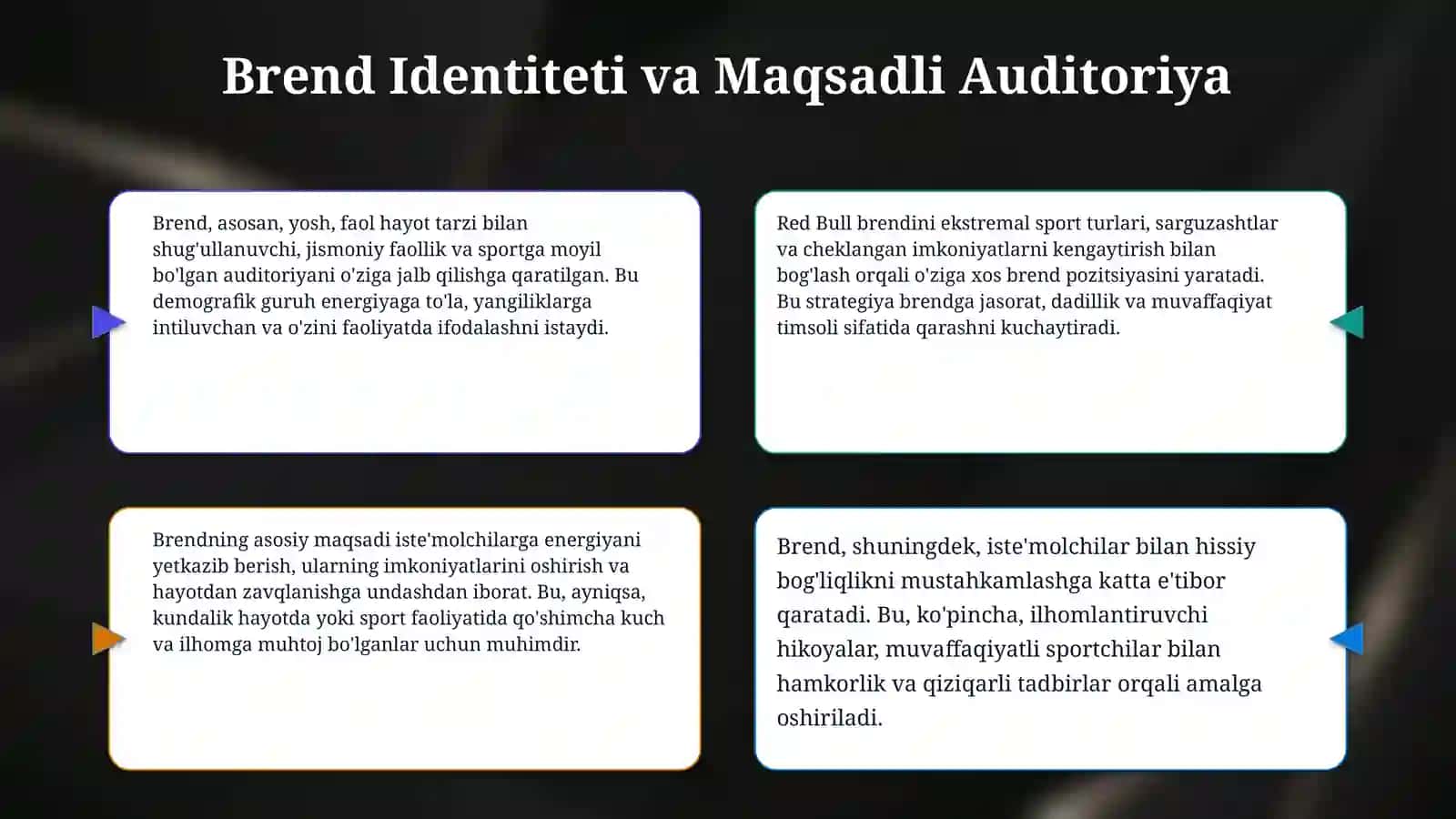 Redbull kampaniyasini marketing strategiyalari va eng taniqli reklamalari 4