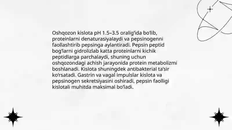 Metabalizm - achish jarayoni 4