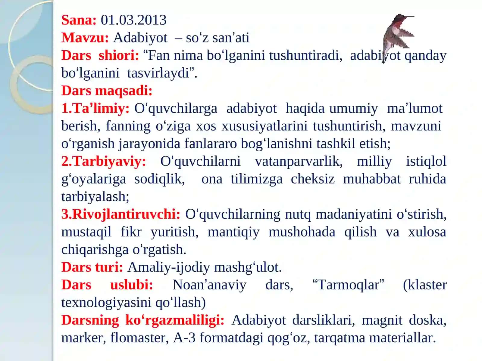 Adabiyot ‒ so‘z san’ati 4