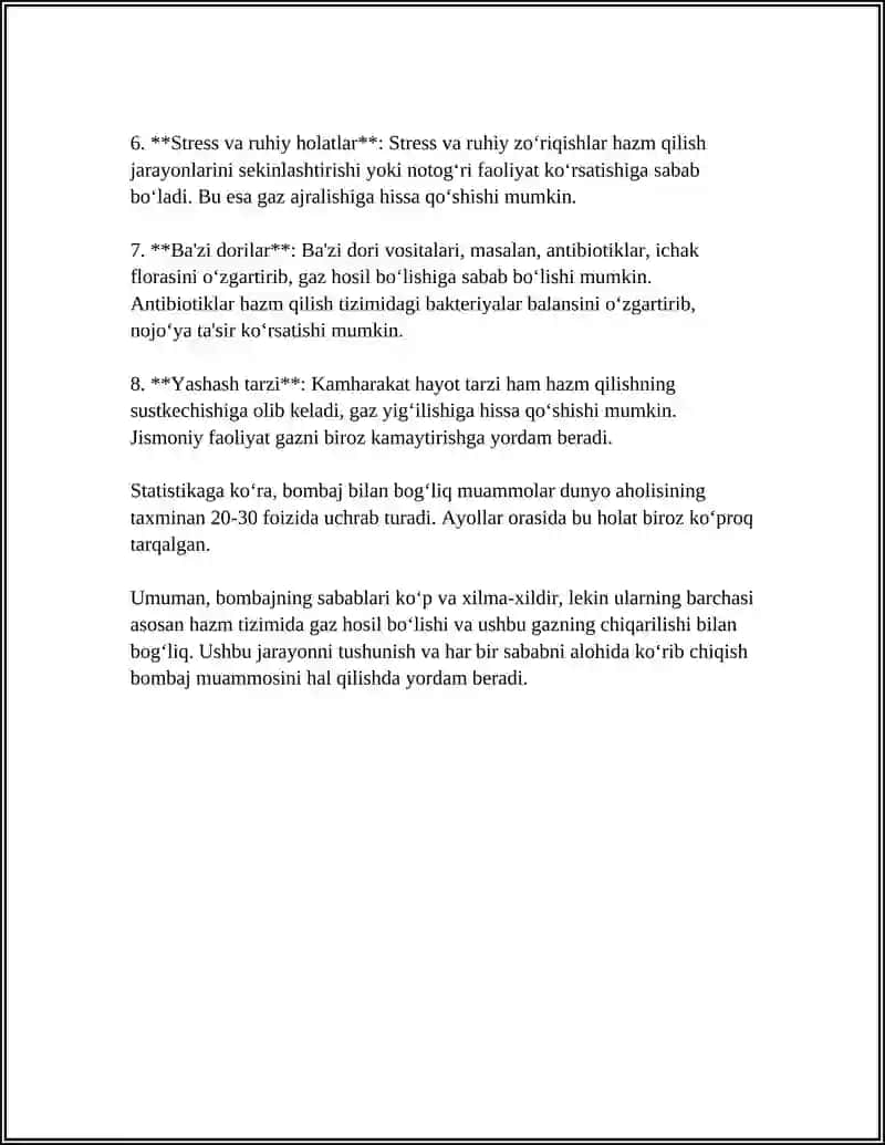 FIZIK USULDA KANSERVALANGAN MAHSULOTLARDA UCHRAYDIGAN BUZILISH (BOMBAJ) TURLARI VA ULARNI BARTARAF ETISH 4