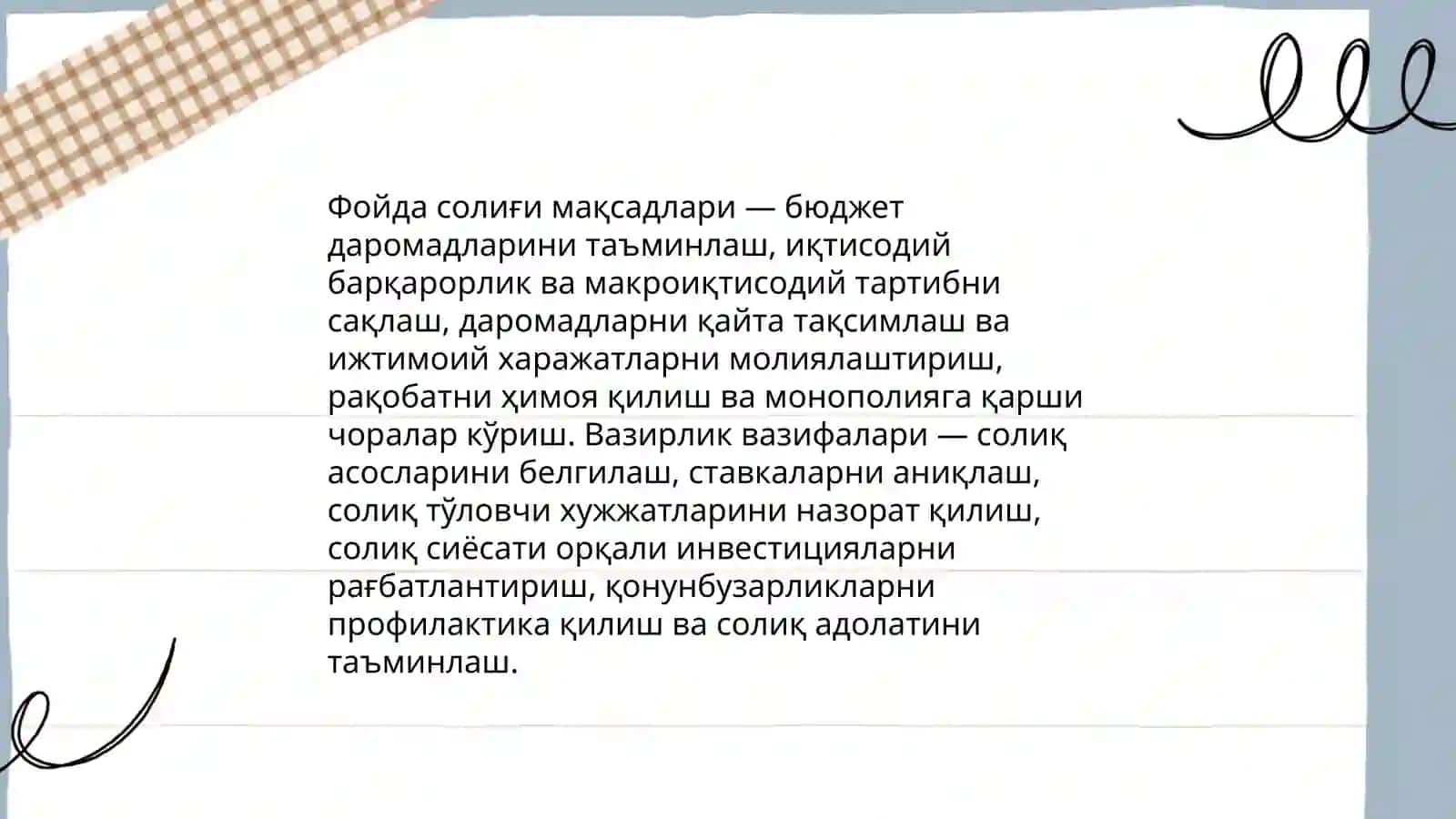 Фойда солиғининг иқтисодий мохияти ва жорий этилиш босқичлари 4