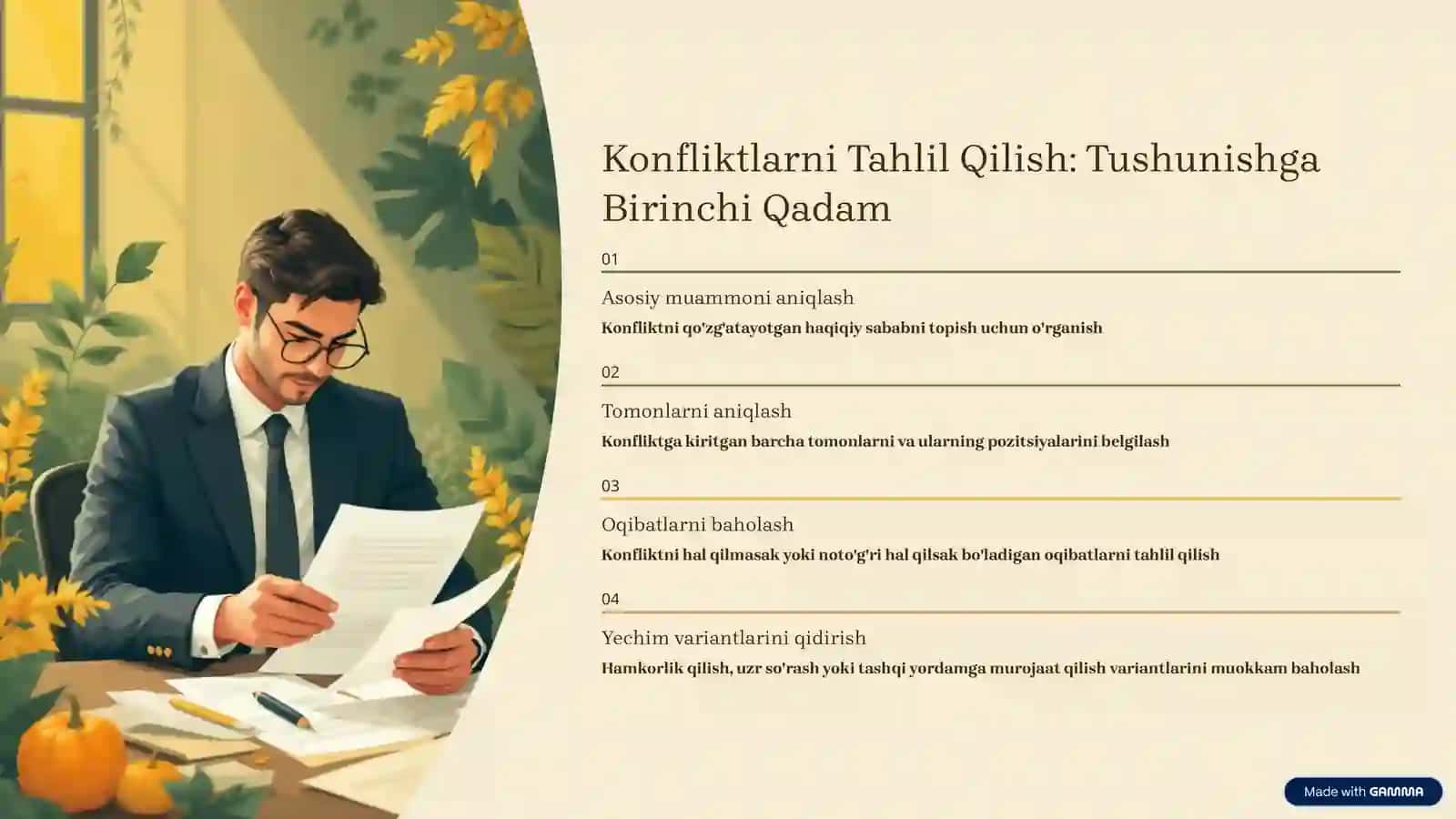 Konfliktlarni Boshqarish: Samarali Tartiblar va Usullar 4