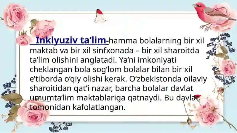 Inklyuziv ta'limning metod va usullari 4