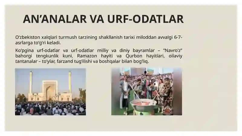 Milliy urf-odatlar 4