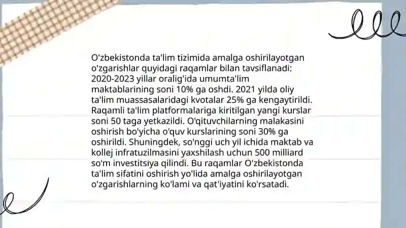 O'zbekiston Respublikasida ijtimoiy sohadagi islohatlar 4