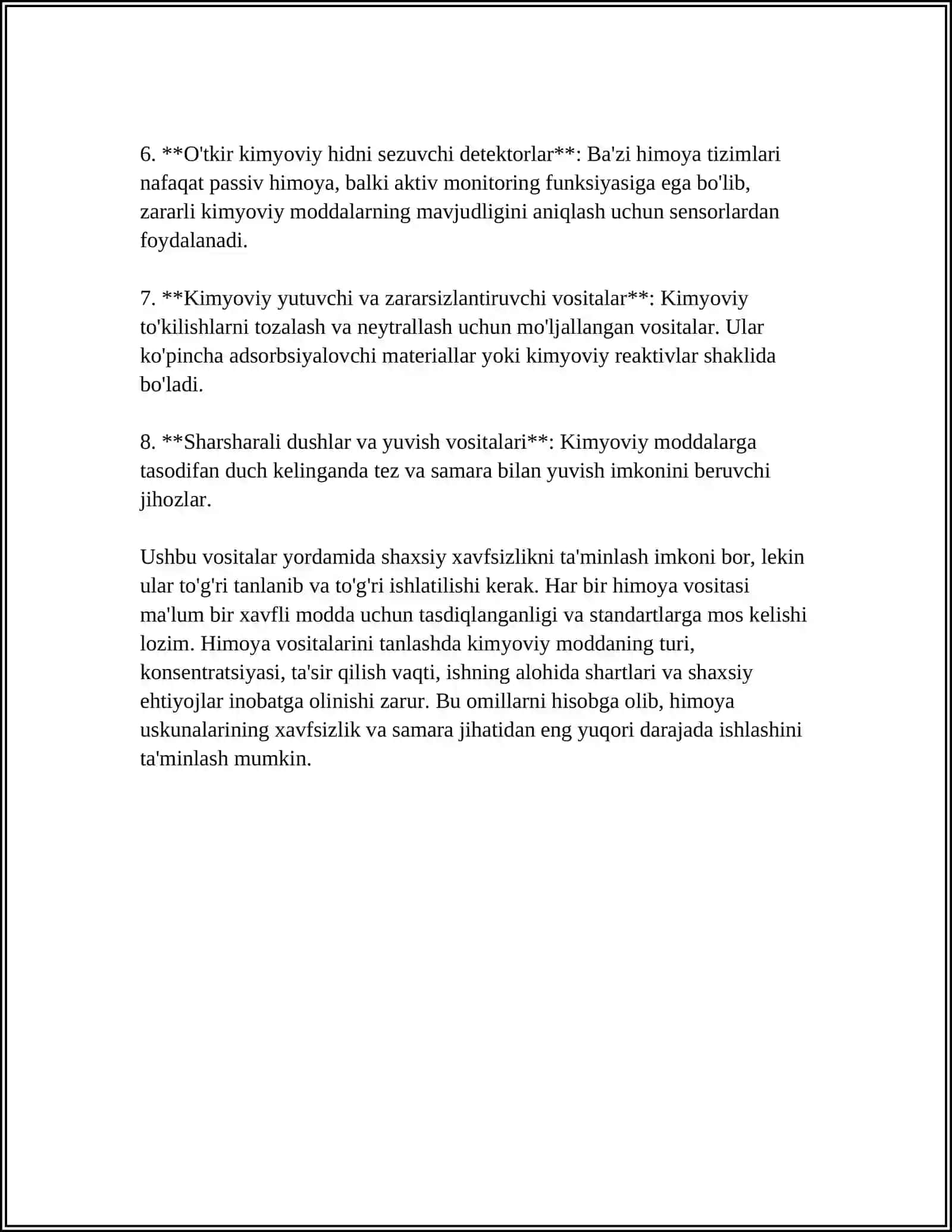 KIMYOVIY VA RADIATSION XAVFLI HOLATLARDA AHOLINI HARAKATLANISH QOIDALARI 4