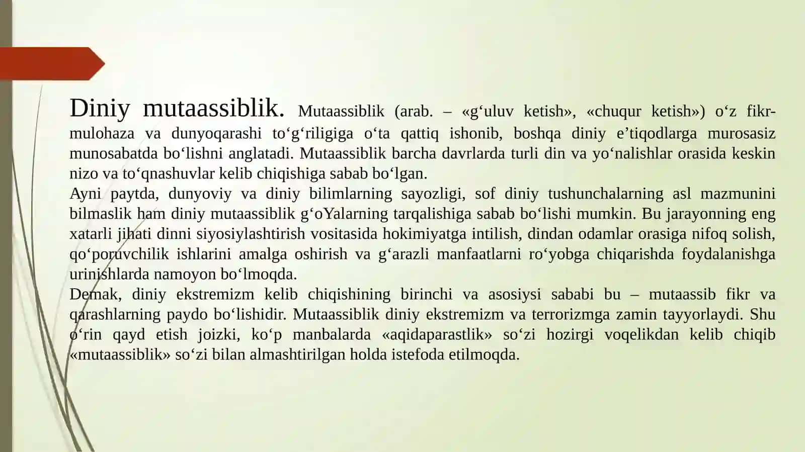 Diniy fanatizm va dindorlik 4