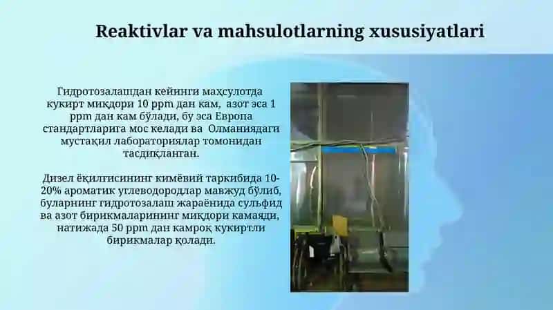 Dizel yoqilg'isi gidrotozalash qurilmasi reaktor bloki 4