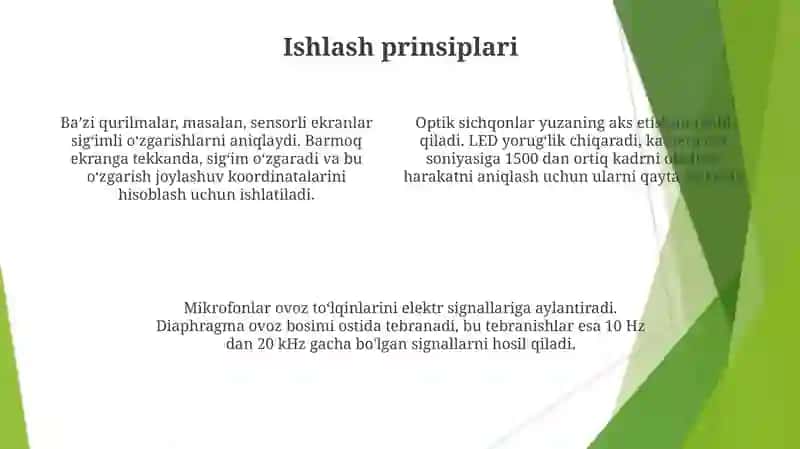 Kiritish qurilmalari 4
