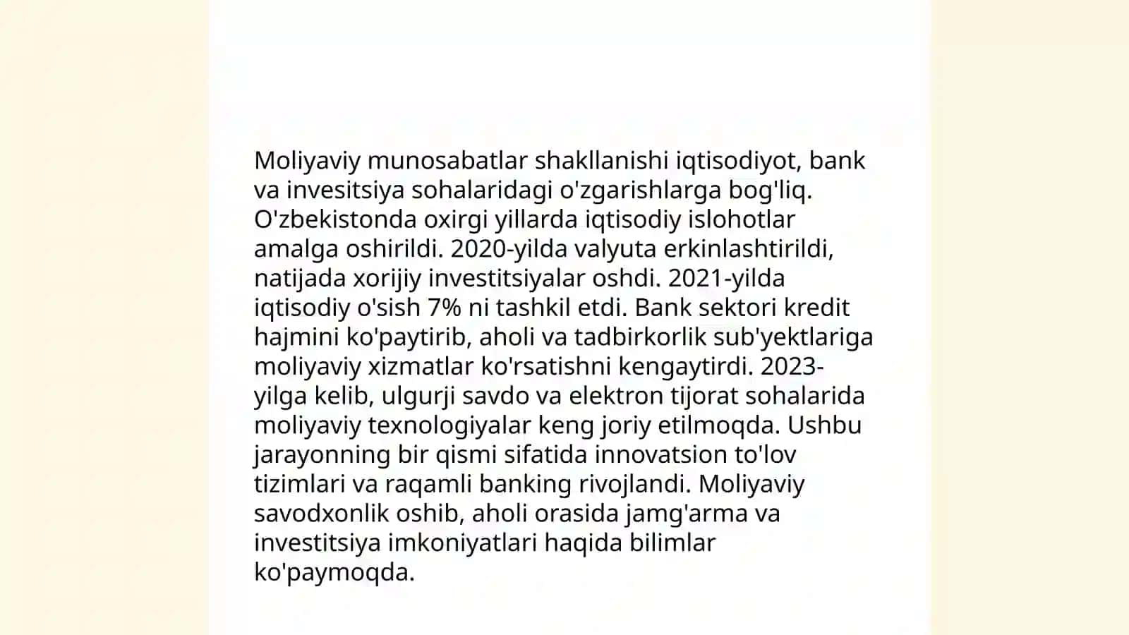 Moliyaning belgilari va vazifalari 4