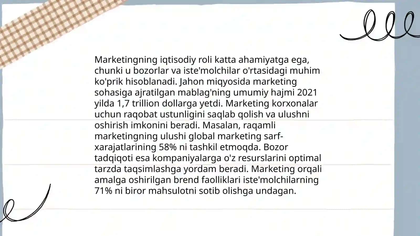 Marketing va uning iqtisodiy ahamiyati 4