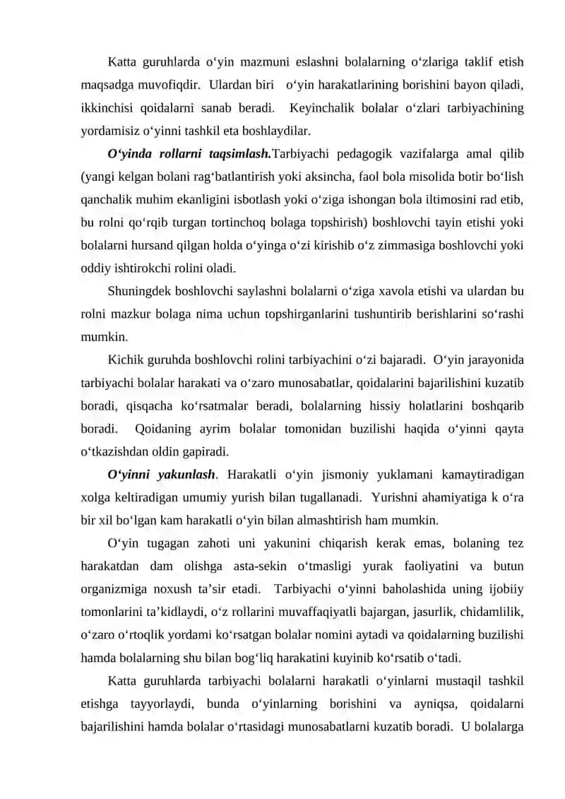 MAKTABGACHA TAʼLIM MUASSASALARIDA SPORT O'YINLARI ELEMENTLARI 4