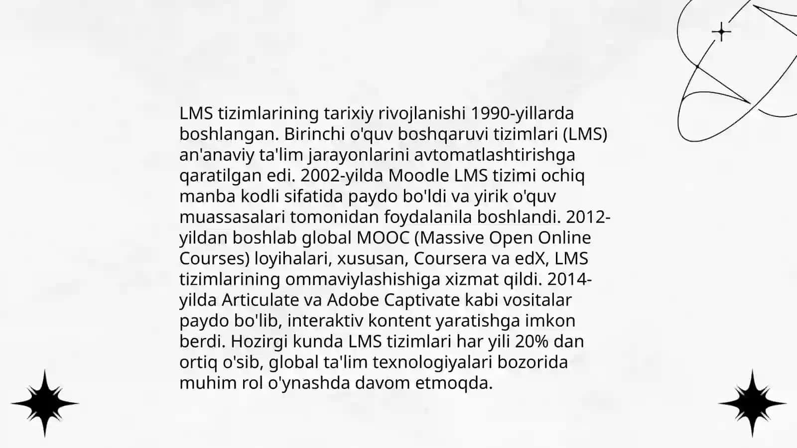 LMS tizimlar nima va ular qanday vazifalarni bajaradi? 4