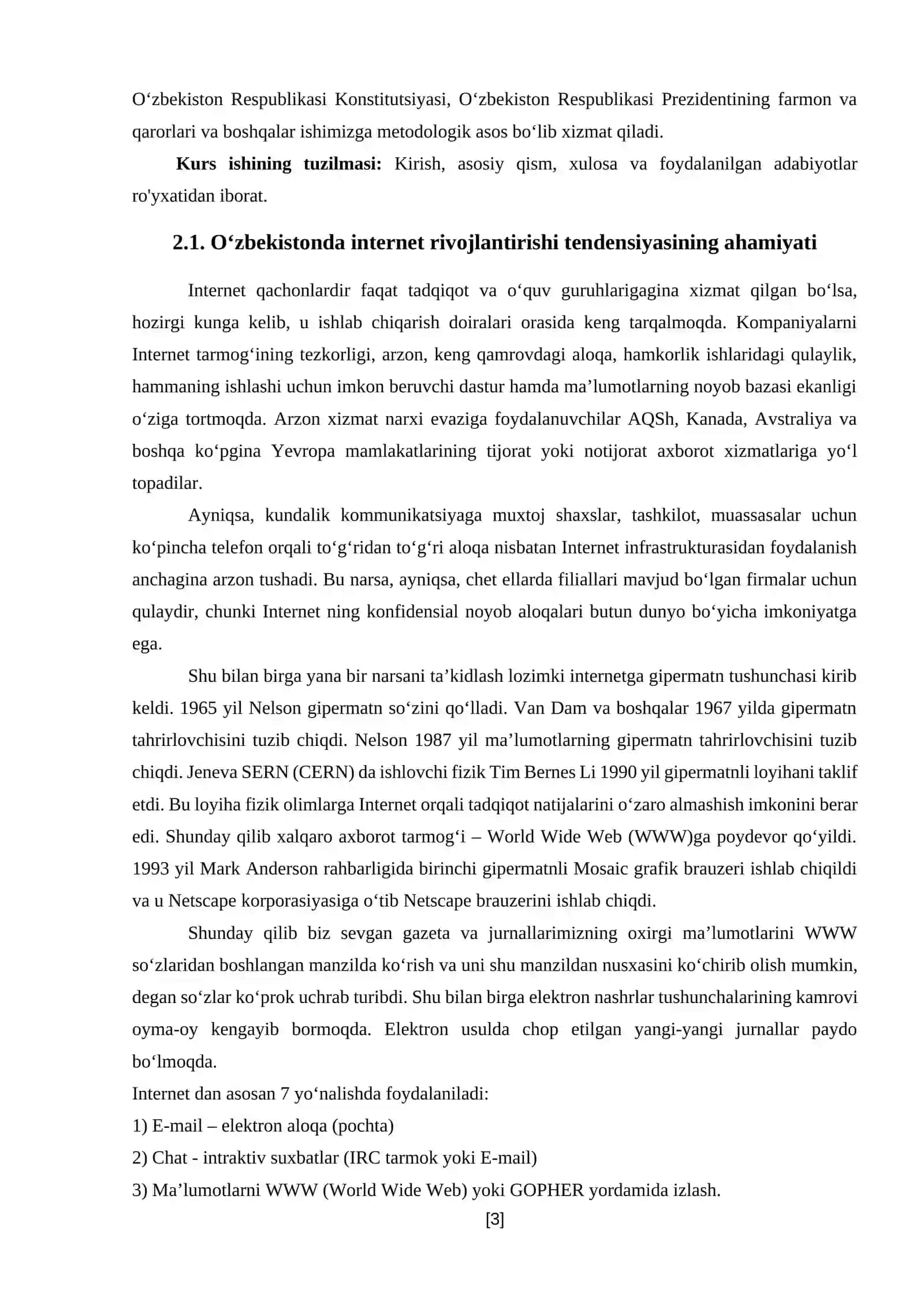 Oʻzbekistonda internet rivojlantirishi tendensiya 4