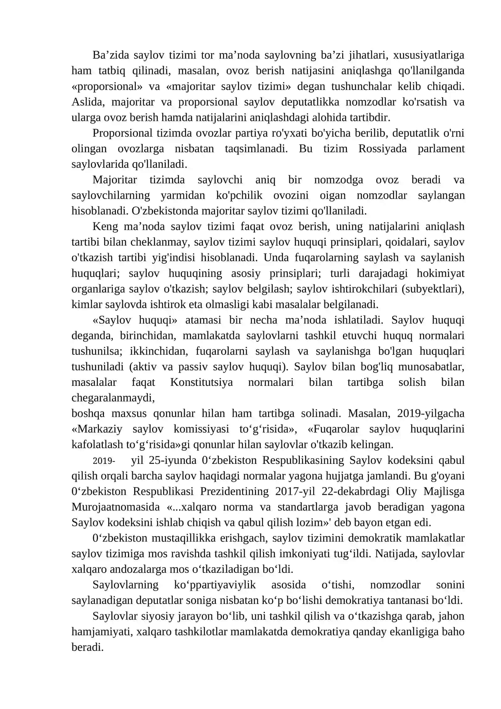 O'zbekiston Konstitutsiyasida davlat hokimiyatini amalga oshirishga doir normalar 4