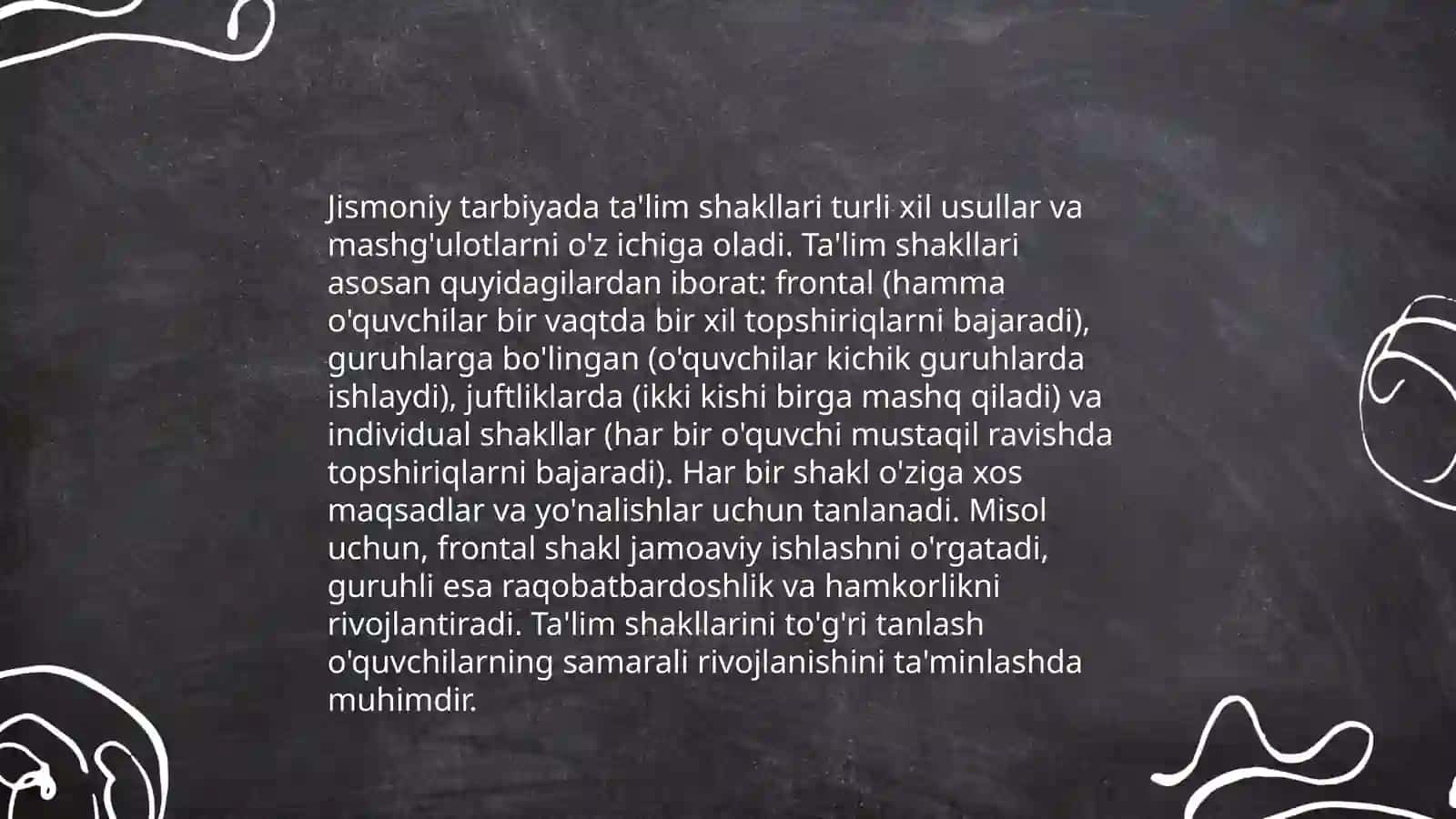 Jismoniy tarbiyaning didaktik tamoyillari 4